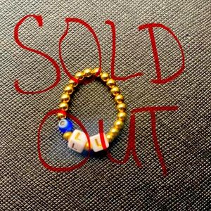 🧿🧿🧿Evil Eye 14K Gold Filled 🧿❤️U Ring🧿🧿🧿